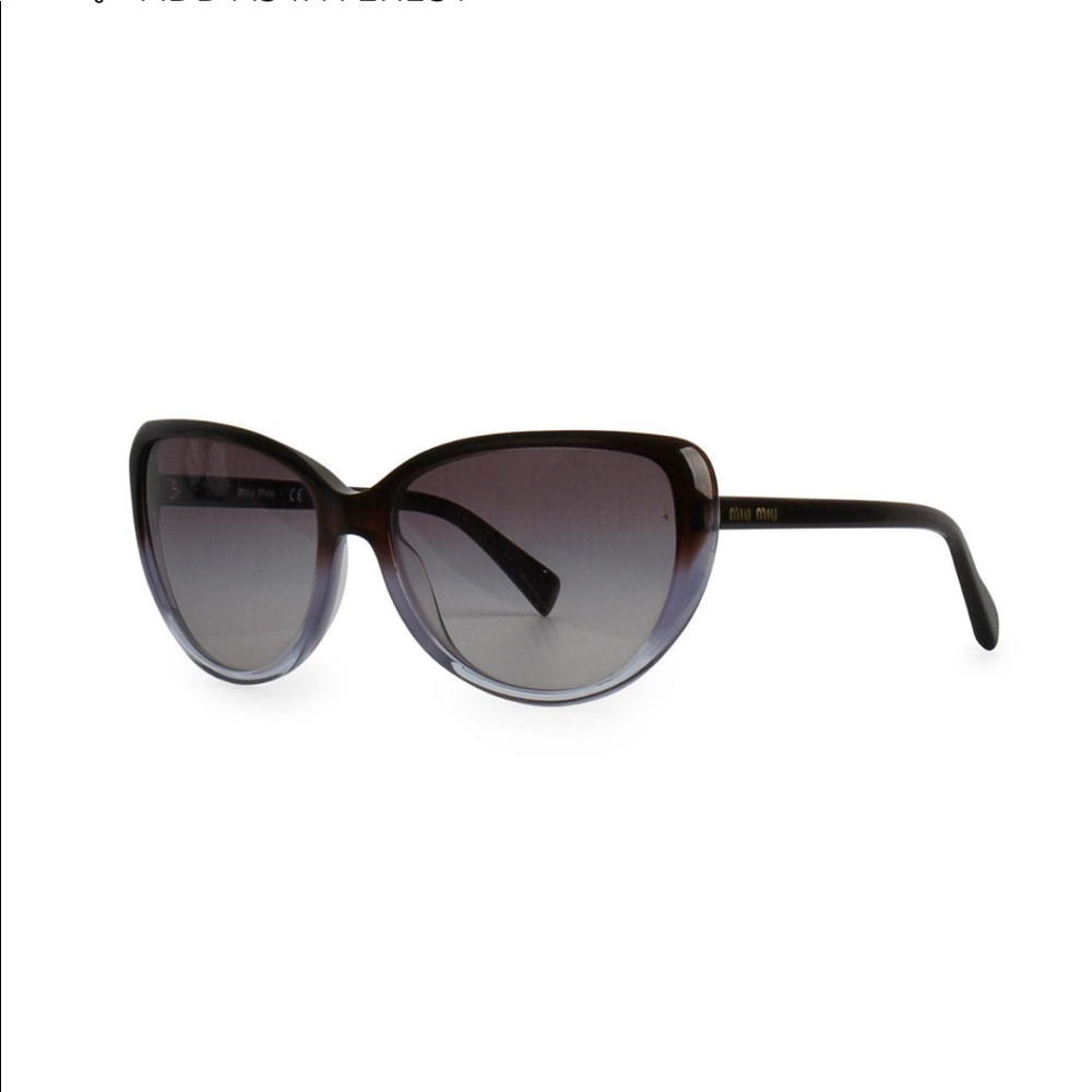 Miu Miu SMU16L Cat Eye Sunglasses